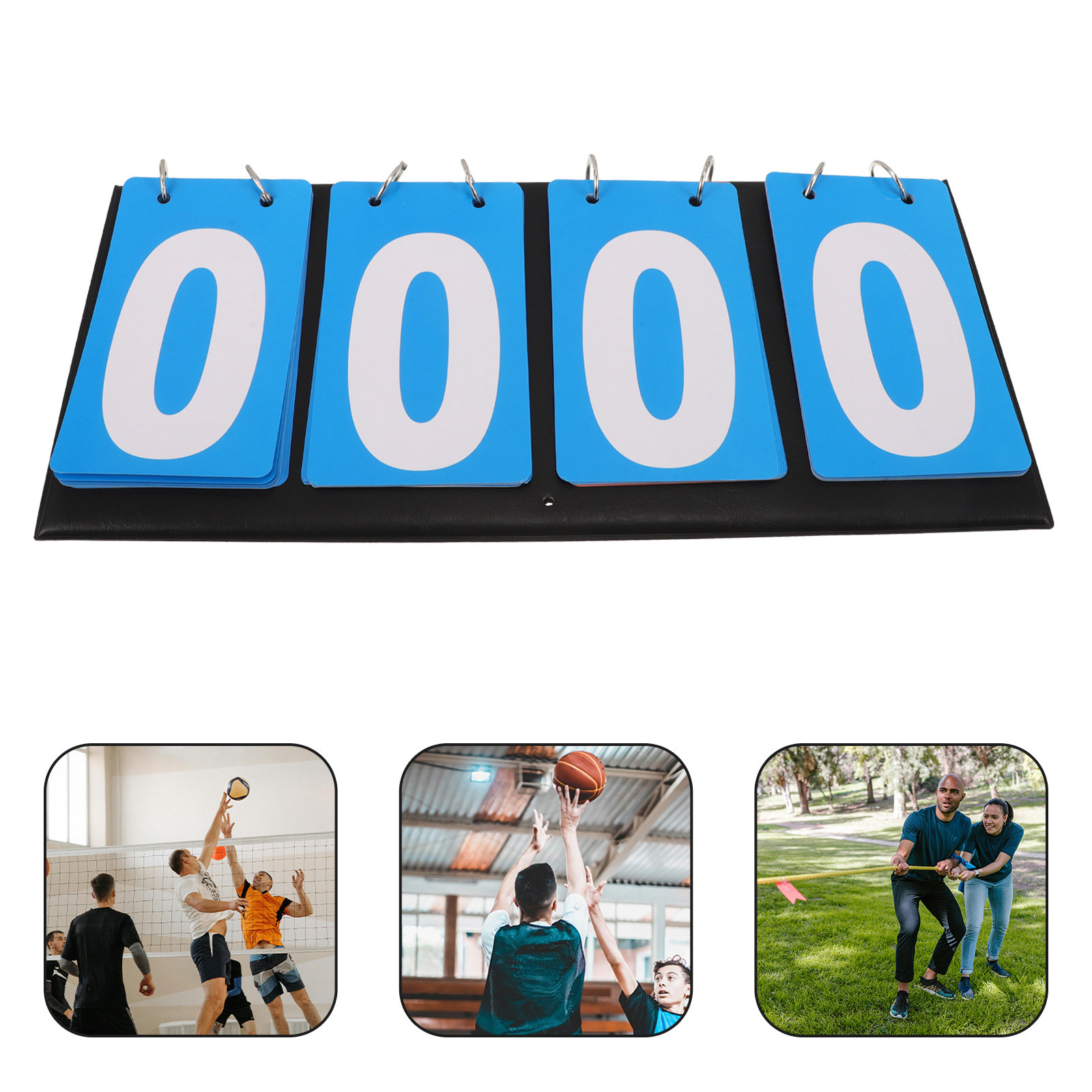 Table Tennis Scoring - Quatre tableaux de score portables, tableau
