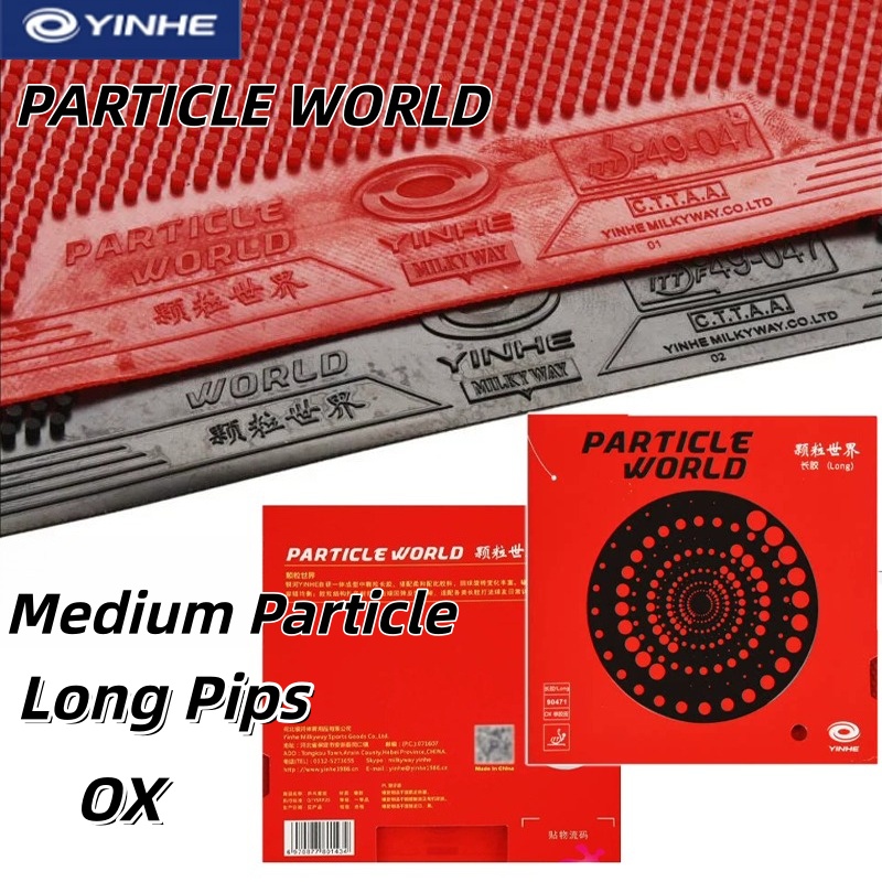 Table Tennis Defense - YINHE PARTICLE WORLD OX Caoutchouc de
