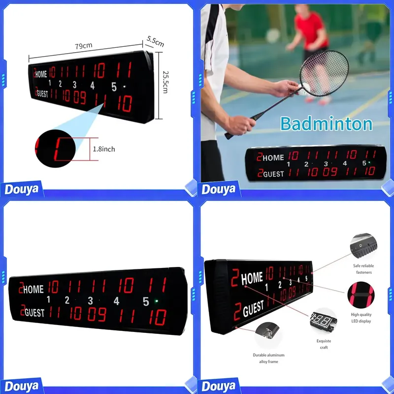Table Tennis Scoring - Tableau de score électronique numérique LED