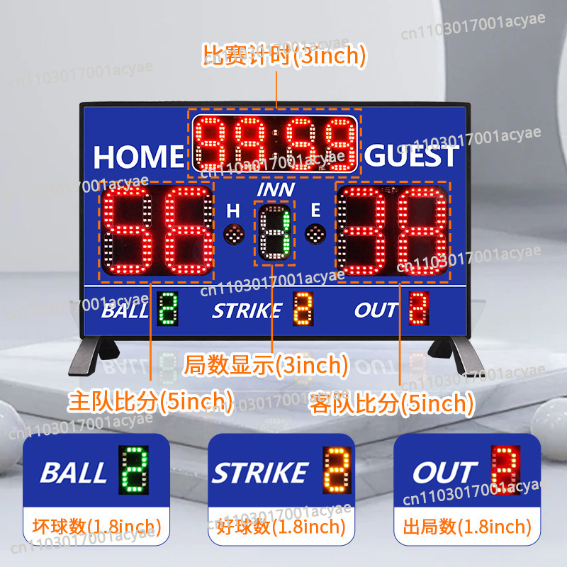 Table Tennis Scoring - Tableau de scores pour les sports,
