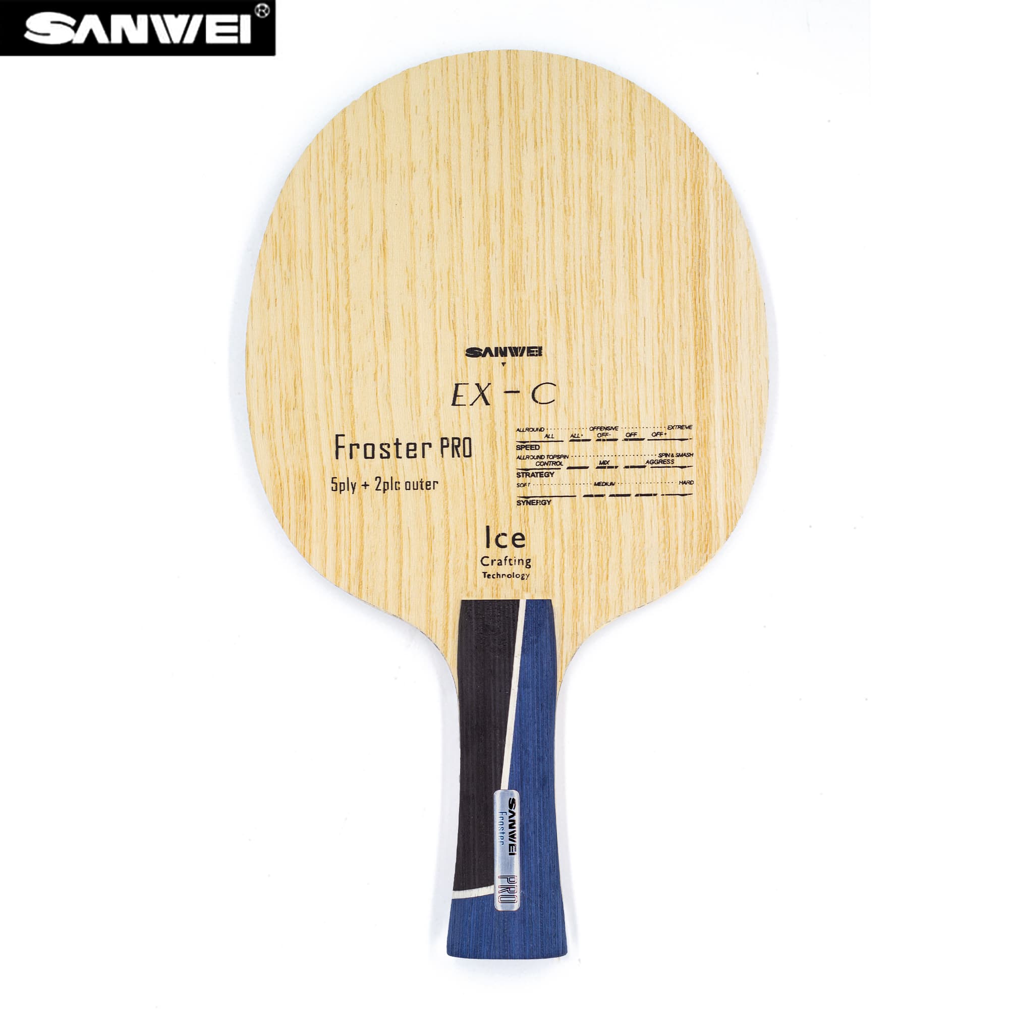 Table Tennis Defense - SANWEI ALC Lame de tennis de