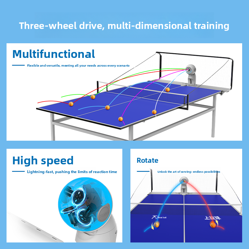 Machine de service de tennis d - Table Tennis Trainer avis et prix