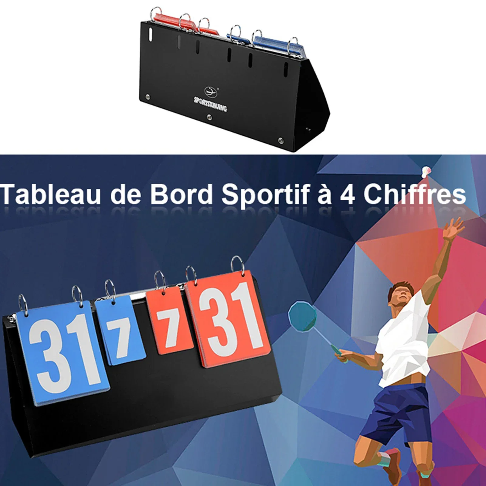 Tableau de bord de compétition - Table Tennis Scoring avis et prix