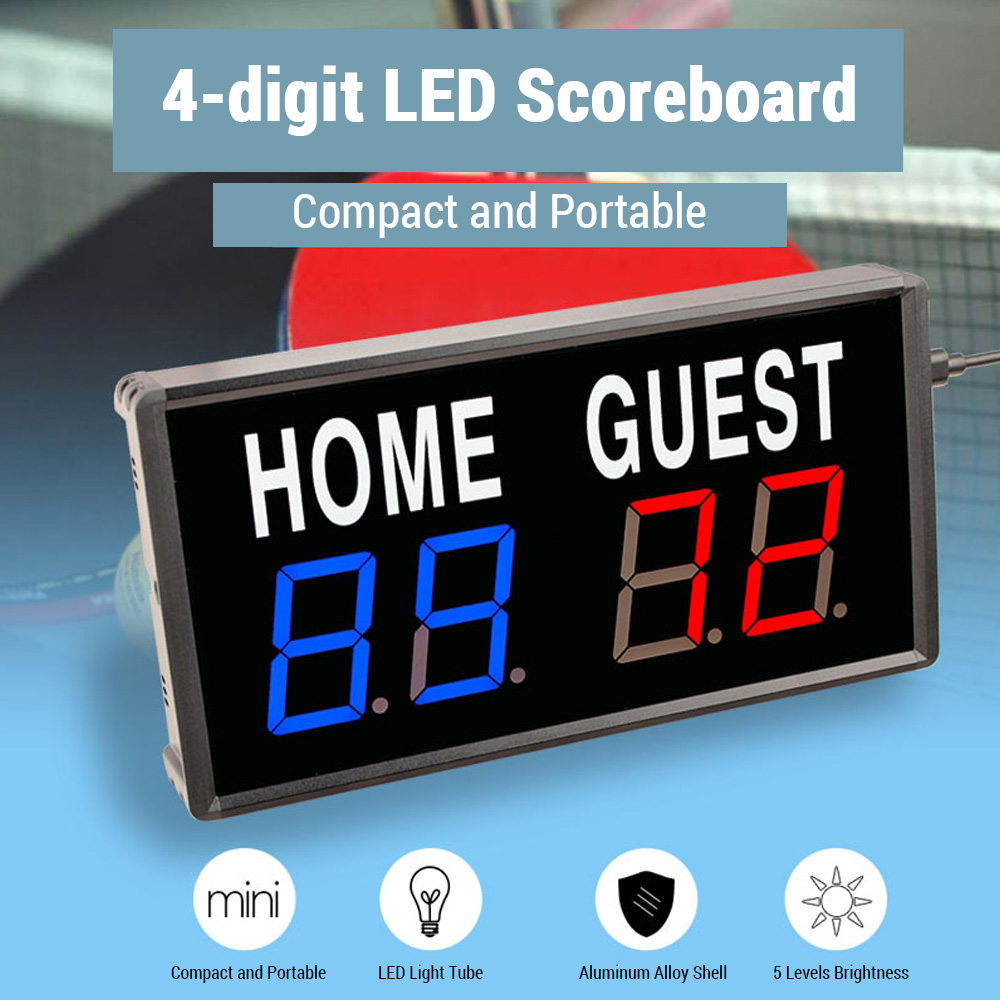 Tableau de score numérique LED - Table Tennis Scoring avis et prix