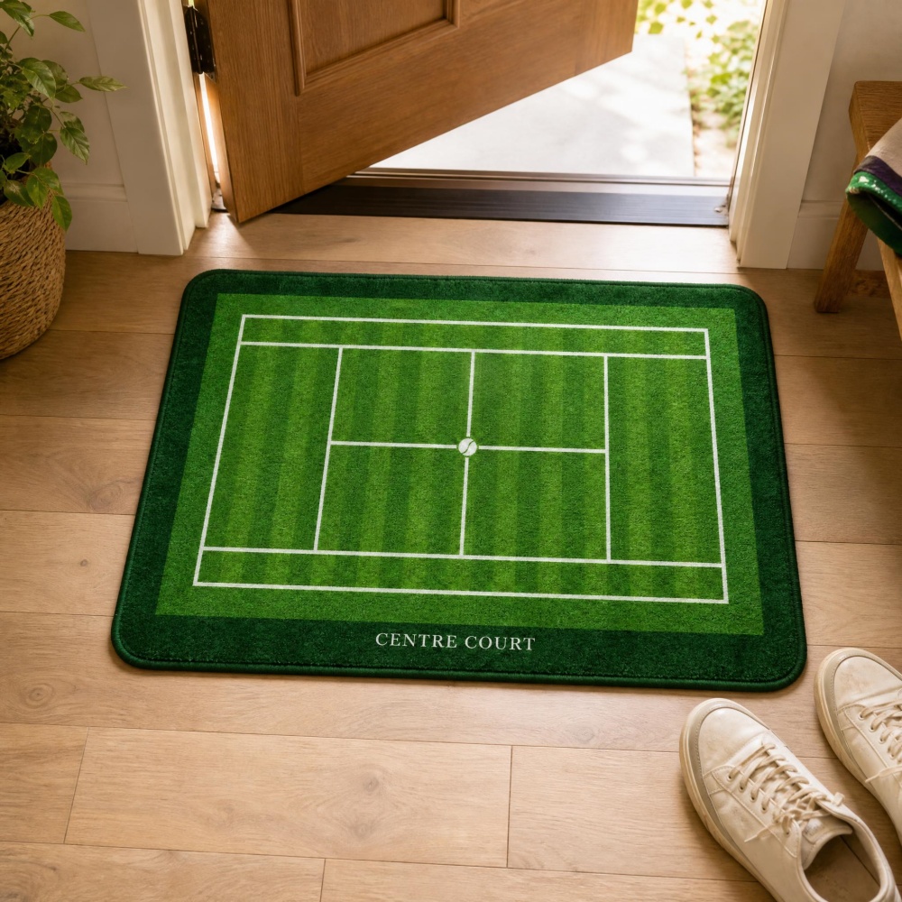 Tapis en velours cristal vert  - Table Tennis Footwork avis et prix