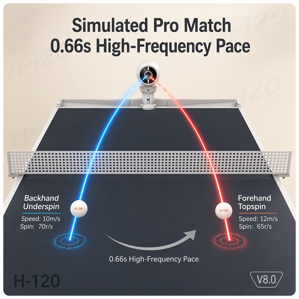 【CHIMU HOME】Machine de service - Table Tennis Trainer avis et prix